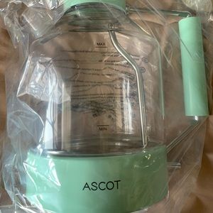 ASCOT Glass Electric Tea Kettle